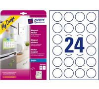 Avery Magnets Autocollants Imprimables A4 Feuille Tableau D'affichage