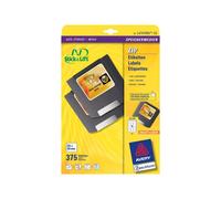 Avery Media Labels L4747 - Adhésif amovible - 50 x 59 mm 375 unités (25 feuille(s) x 15) étiquettes