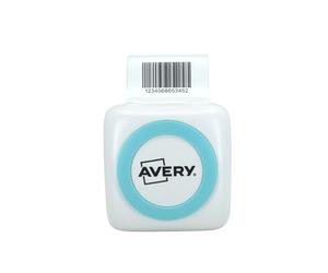 Avery Mini Imprimante Thermique Bluetooth BTPRINTER sans Encre Batterie Rechargeable USB-C Compatible Rouleaux BTPRINTER-Rolls 55 x 30 mm Application iLabel iOS Android