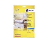 Avery Self Adhesive Address Mailing Labels, Inkjet Printers, 40 Labels per A4 Sh