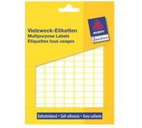 Avery Multi-Purpose Labels 3306 - Auto-adhésif - blanc - 8 x 13 mm 3712 unités étiquettes Blanc G