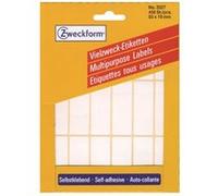 Avery – Étiquettes multi-usages 3327 – 50 x 19 mm – Blanches autocollantes – 486 unités