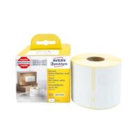 Avery-Zweckform Rouleau d'étiquettes compatible remplace DYMO, Seiko 99014, S0722430 101 x 54 mm papier blanc 220 pc(s) fixation