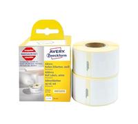 Avery-Zweckform Rouleau d'étiquettes 82 x 28 mm papier blanc 260 pc(s) fixation permanente Etiquette pour adresse AS0722370