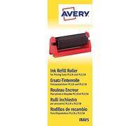 AVERY - Pack de 5 rouleaux encreur noirs pour pince à étiqueter.