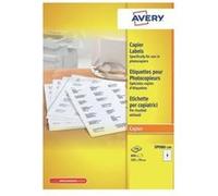 Avery - Papier - adhésif permanent - blanc - 105 x 70 mm 800 étiquette(s) (100 feuille(s) x 8 étiquettes photo G