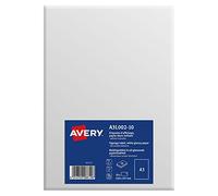 Avery - Mat - adhésif amovible - clair - A3 (297 x 420 mm) 10 étiquette(s) (10 feuille(s) x 1) étiquettes de signalisation G