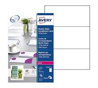 Avery Quick&Clean - Blanc - 99 x 210 mm - 220 g/m² - 75 carte(s) (25 feuille(s) x 3) cartes de visite G