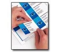 Avery Quick&Clean - Brillant - blanc - 54 x 85 mm - 220 g/m² - 8 unités (1 feuille(s) x 8 cartes de visite avec photo G