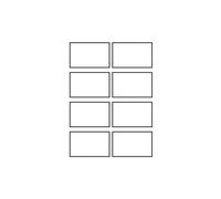 Avery Quick&Clean - Papier glacé - blanc - 220 g/m² - 25 unités 200 )