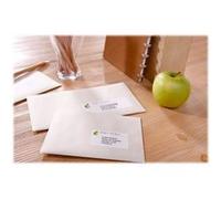 Avery QuickPEEL Recycled Labels - Adhésif permanent - blanc naturel - 67.7 x 99.1 mm 800 étiquette(s) (100 feuille(s) x 8 étiquettes adresses Blanc G