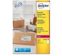 Avery QuickPEEL Recycled Labels LR7167 - Adhésif permanent - blanc naturel - 199.6 x 289.1 mm 100 étiquette(s) (100 feuille(s) x 1 étiquettes adresses Blanc G