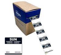 Avery Rouleau de 1000 Etiquettes "DIMANCHE" - 25x25mm - Amovibles (DLSSUNREV-1000) Avery
