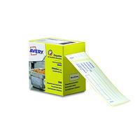 Avery Rouleau de 300 Étiquettes Traçabilité Blanches 98 x 40 mm Pour Usage Professionnel et Domestique
