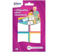 Avery Sachet De 16 Étiquettes Ultra Résistantes Tendance Avery