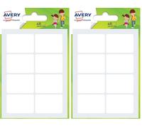 AVERY - Sachet de 48 étiquettes multi-usages. Format 24 x 35 mm. (Lot de 2)