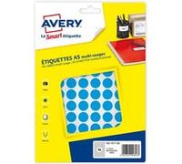 AVERY Sachet de 960 pastilles Diamiètre 15mm Bleues G