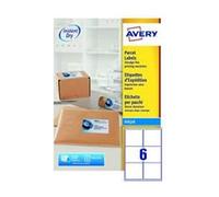 Avery Étiquettes autocollantes J8173 – Jet d'encre, 10/feuille A4, Blanc, 1000 unités