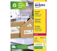 Avery Self Adhesive Recycled Address Mailing Labels, Laser Printers, 16 Labels P