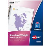 Avery Standard Poids Sheet Protectors Paquet de 20