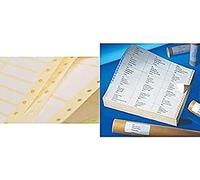 Avery - T4811-500 - 3000 Étiquettes en continu - 1 de front - 125 x 48,8 mm - Blanc