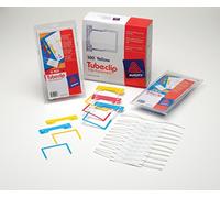 Avery Tubeclip Lot de 10 attaches pour dossiers Bleu