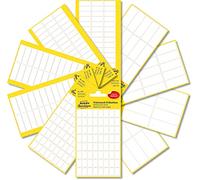 AVERY Zweckform 1.776 Lot de 6 étiquettes autocollantes pour la maison, l'école et le bureau pour écrire et marquer Blanc