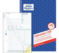 AVERY Zweckform Lieferschein 1720 A5 2x40 Blatt