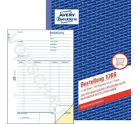 Avery Zweckform 1766, A5, autocopiant, 2x40 feuilles