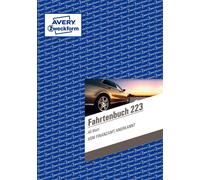 Avery Zweckform® 223 Carnet de route - A5, justificatif fiscal de km, 40 feuilles, blanc