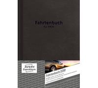 Avery Zweckform® 223D 223D Carnet de route - A5, justificatif fiscal de kilométrage, 48 feuilles, blanc