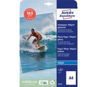 Avery Zweckform 2415 Everyday Inkjet papier photo, A4, couché une face, 160 g/m², 50 feuilles