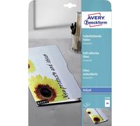 Avery-Zweckform 2500 Film auto-adhésif A4 imprimante à jet d'encre transparent