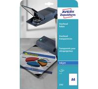 Avery-Zweckform 2502 Transparent pour rétroprojecteur A4 imprimante à jet