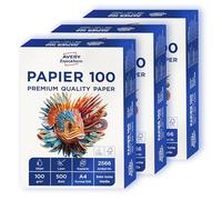 Avery Zweckform 2566 Papier jet d'encre DIN A4 Papier 100 g/m² Unique 1.500 Blatt Blanc.