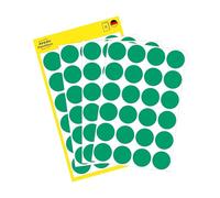 Avery Pastilles 3006 Ø 18 mm Vert – Papier, fixation permanente – 96 pc(s)