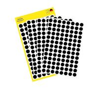 Avery-Zweckform 3009 Pastilles Ø 8 mm noir 416 pc(s) fixation permanente papier