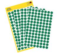 Avery-Zweckform 3012 Pastilles Ø 8 mm vert 416 pc(s) fixation permanente papier