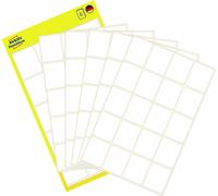 Avery Zweckform 3043, Étiquettes multi-usages, 22 x 18 mm, 120 étiquettes / 6 feuilles, blanc