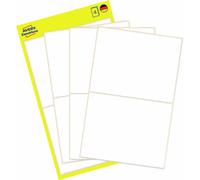 Avery Zweckform 3046, Étiquettes multi-usages, 77 x 59 mm, 8 étiquettes / 4 feuilles, blanc