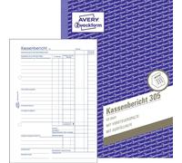 Avery Zweckform 305 Rapport de caisse 1 Stück