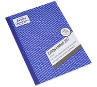 Avery Zweckform 307 zählpr otokoll, DIN A5, blanc