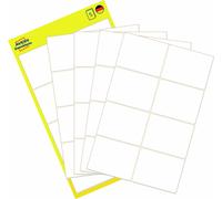Avery Zweckform 3078, Étiquettes multi-usages, 38 x 29 mm, 40 étiquettes / 5 feuilles, blanc