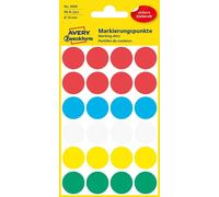 Avery Zweckform 3089 Lot de 96 pastilles de codage Ø 18 mm 4 feuilles Couleurs a
