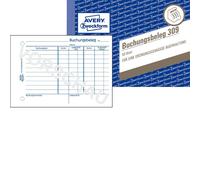 Avery Zweckform 309, Document comptable, A6 horizontal, 50 originaux, 50 feuilles