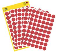 Avery-Zweckform 3141 Pastilles Ø 12 mm rouge 270 pc(s) fixation permanente papier