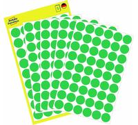 Avery-Zweckform 3143 Pastilles Ø 12 mm vert 270 pc(s) fixation permanente papier