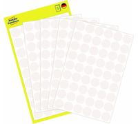 Avery Zweckform 3145, Points de repère, ? 12 mm, 270 points de repère / 5 feuilles, blanc