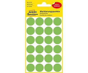 Avery Zweckform 3147 repères 270 Stück vert fluo