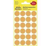 Avery-Zweckform 3173 Pastilles Ø 18 mm orange lumineux 96 pc(s) fixation permanente papier